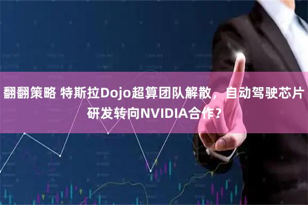 翻翻策略 特斯拉Dojo超算团队解散，自动驾驶芯片研发转向NVIDIA合作？