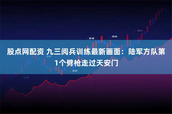 股点网配资 九三阅兵训练最新画面：陆军方队第1个劈枪走过天安门